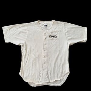 Vintage Signal Sports Put-In-Bay Ohio Jersey Men’s Large Cream Beige